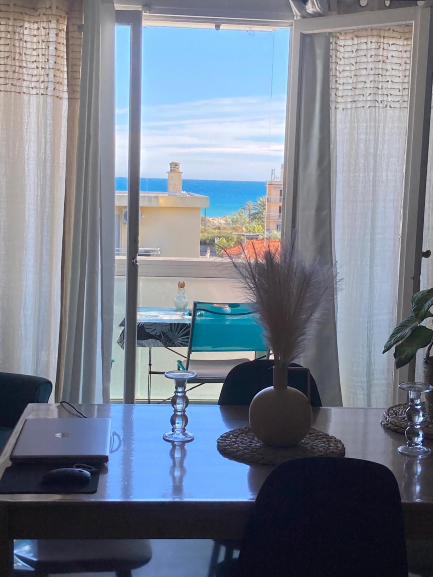 Appartement Vue Mer Acces Plage Antibes Exterior photo